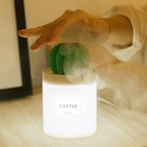 Cactus humidifier nightlight